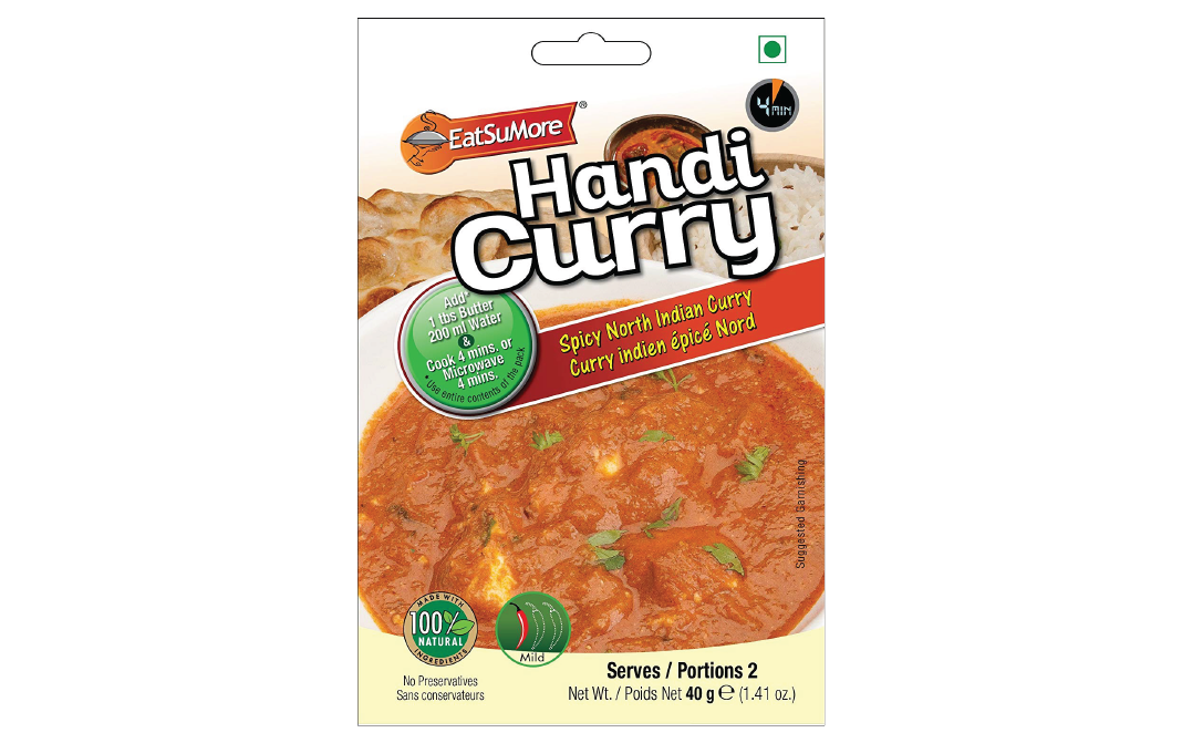 EatSuMore Handi Curry    Pack  40 grams